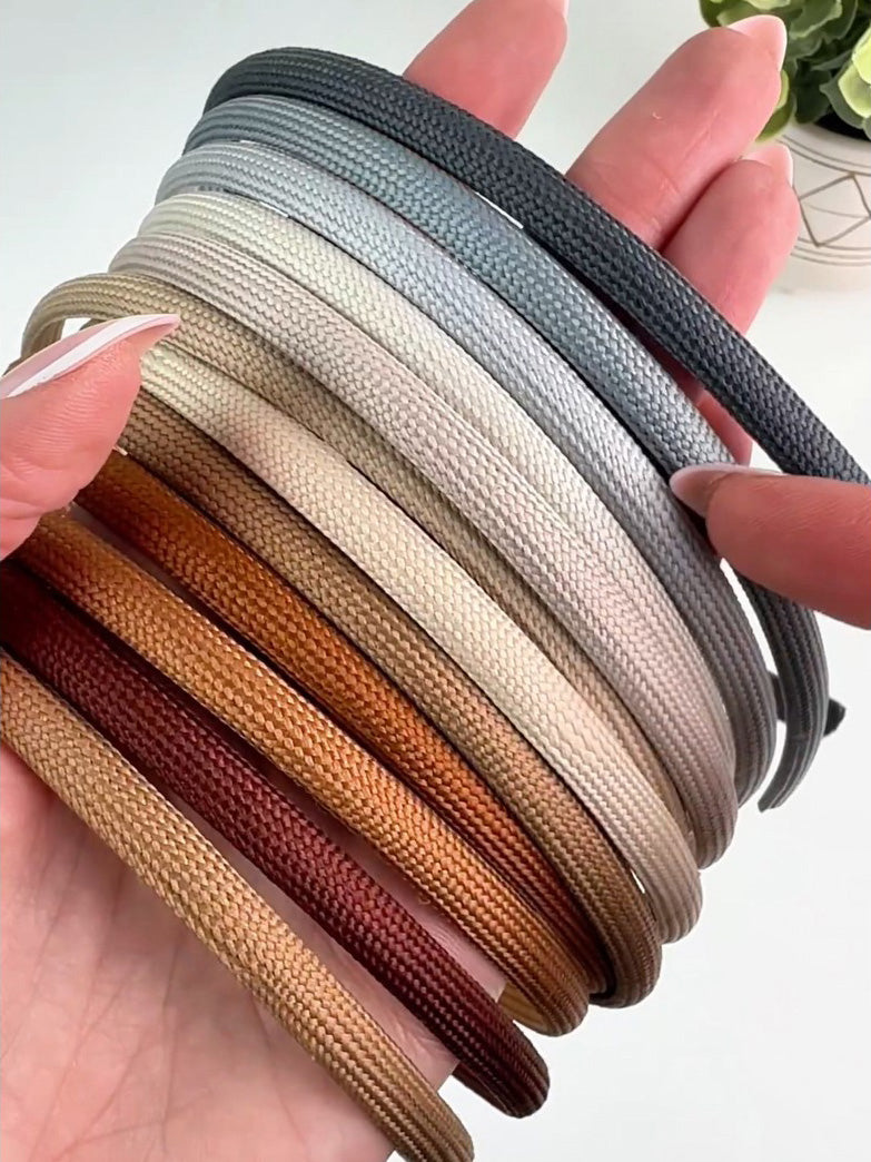 Heliums Thin Headbands - 4 Pack - Neutrals