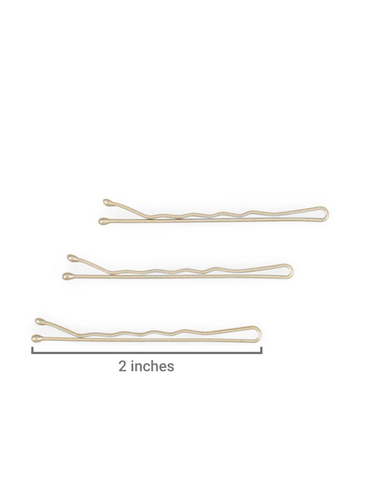 HELIUMS-2 Inch Wavy Bobby Pins - 48 Count